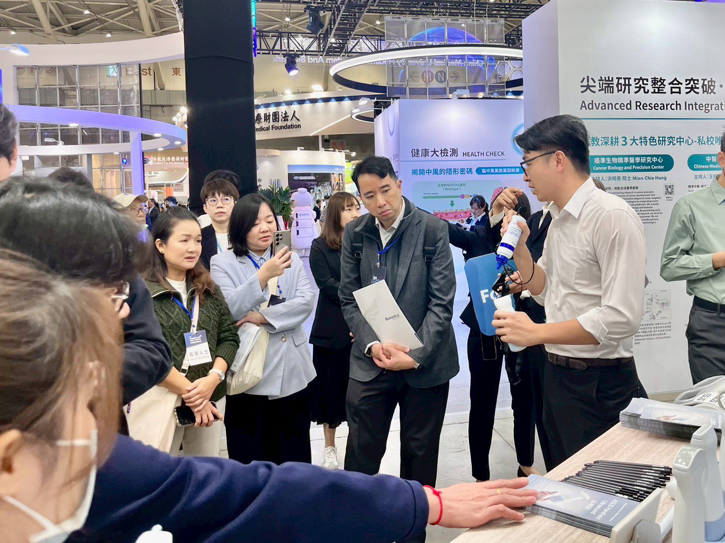 Echo-Int participated in the 2025 Taiwan Healthcare Expo