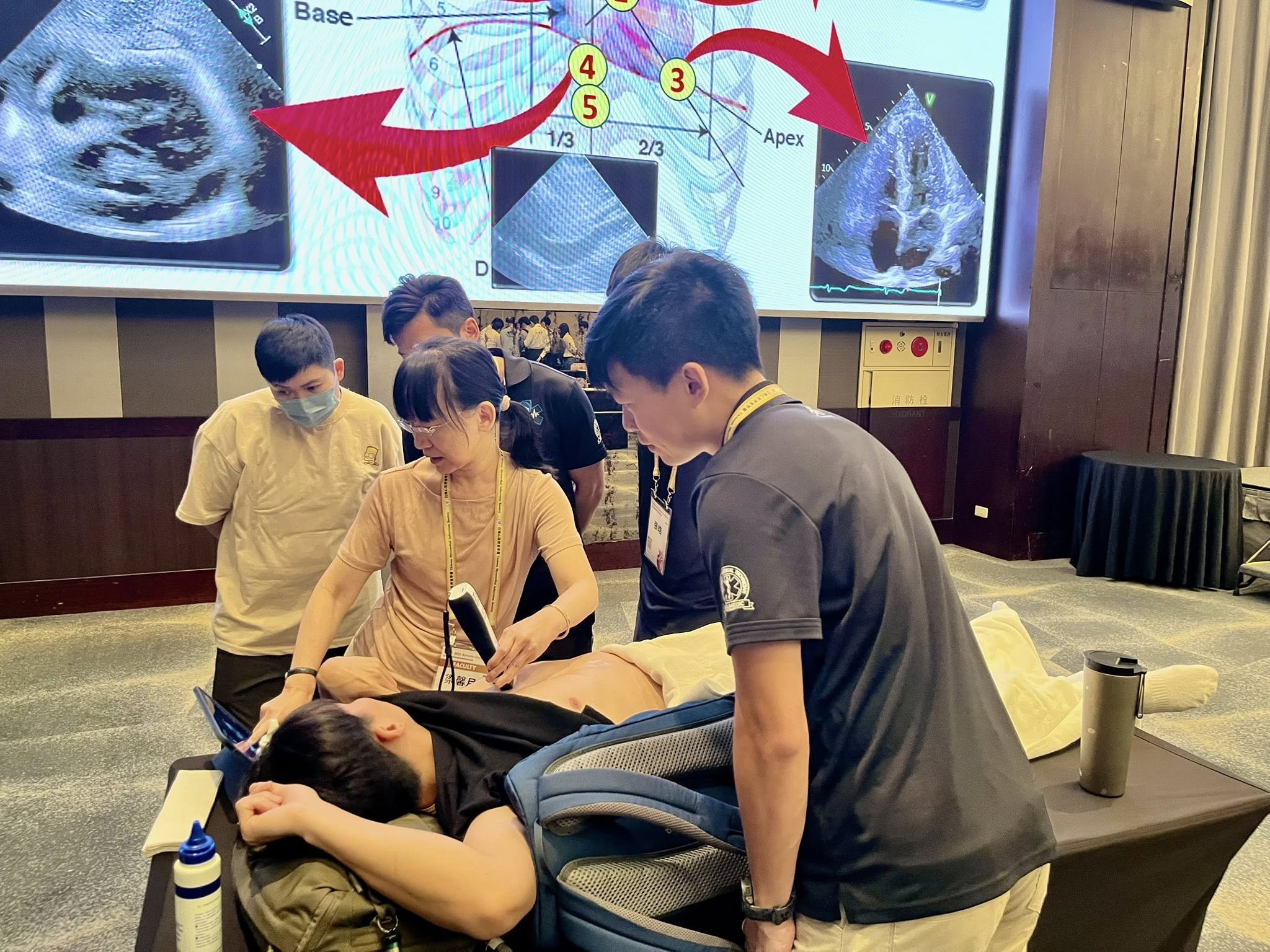 Echo-Int Co., Ltd. provided ASUS handheld ultrasound in 2025 TAMIS Autumn Congress POCUS Workshop